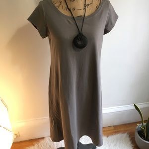 Eileen Fisher Organic Ballet Neck Dress